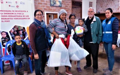 Évaluation du programme de réponse à la crise humanitaire des migrants vénézuéliens pour Caritas – Pérou