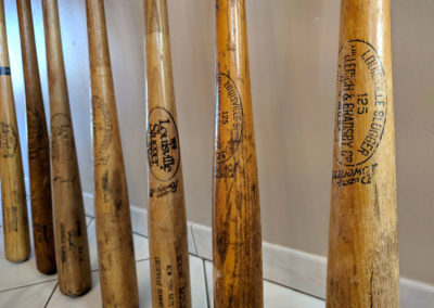 show customers the pleasure of old wood on a bat