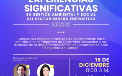 Experiencias Significativas 2020 – Egalité femmes-hommes dans le secteur minier et énergétique en Colombie