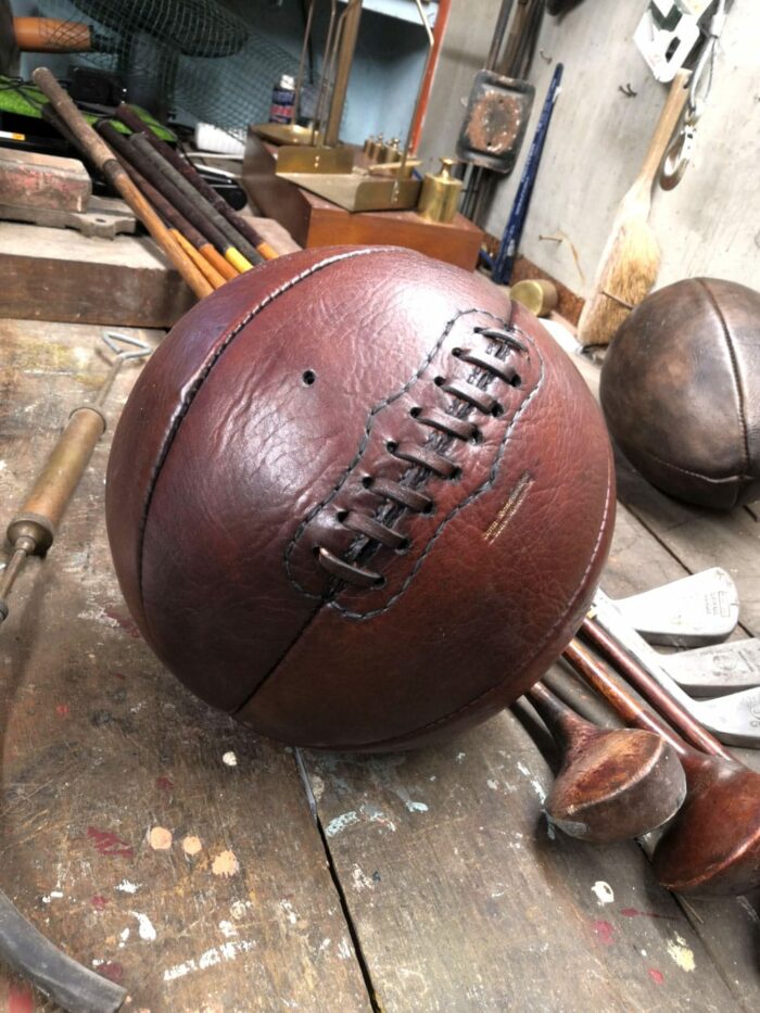 The basketball is placed on our workshop