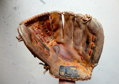 An old baseball glove