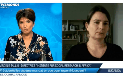Intervention de Virginie, directrice de l’IFSRA, au Journal Afrique de TV5 Monde