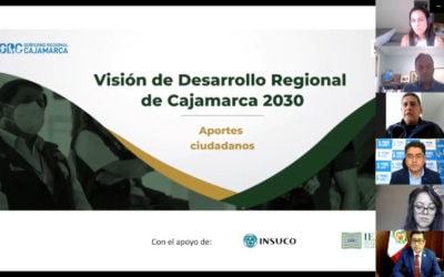 « Vision du développement régional de #Cajamarca 2030 : contributions des citoyens »