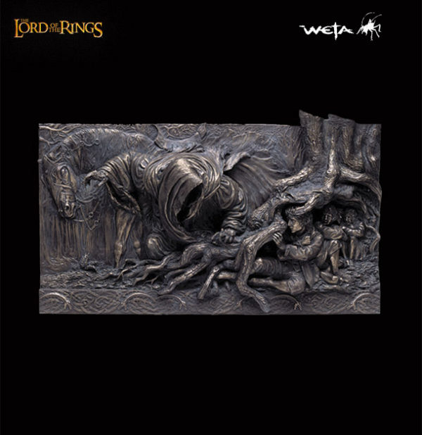 ESCAPE OF THE ROAD Polystone Wall Plaque - LOTR The Lord Of The Rings - SIDESHOW WETA