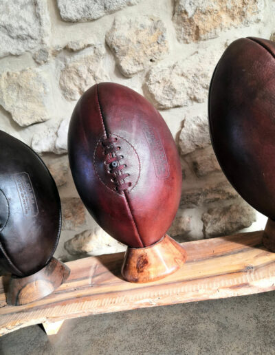 Ballon de rugby antique