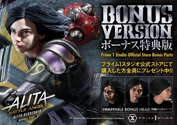 Alita Berserker Motorball Tryout Bonus Version 1/4 Statue - Alita: Battle Angel - Prime 1 Studio