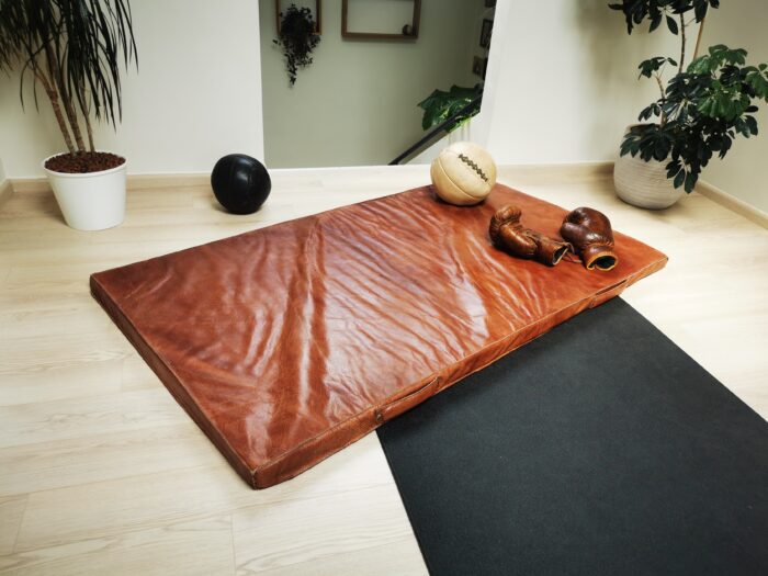 Tapis de gymnastique en cuir