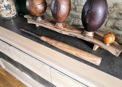 Idée cadeau : une ancienne batte de baseball en bois