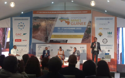 Participation de Pascal Rey, PDG du Groupe INSUCO, au Symposium Mines de Guinée