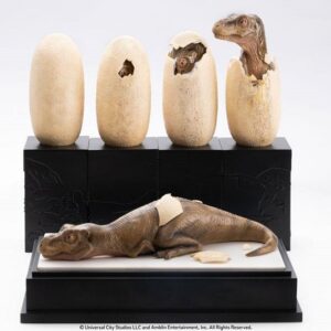 Hatching T-Rex Statues Baby Trex - Jurassic Park - ECC Elite Creature Collectibles