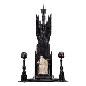 SARUMAN THE WHITE ON THRONE 1/6 Statue - Lord Of The Rings LOTR - Weta Workshop