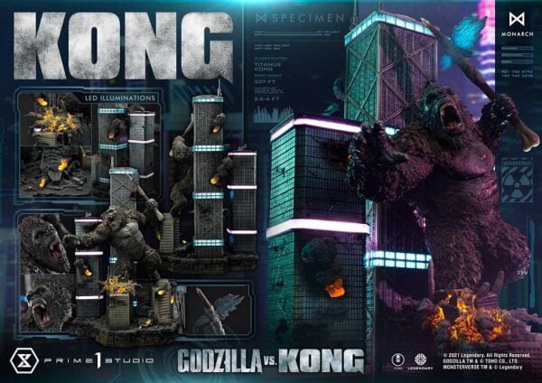 KONG Final Battle Edition Statue King Kong - Godzilla vs Kong - Prime 1 Studio