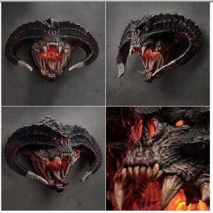 Balrog Polda Edition Version I Wall Mount Head Life Size 1/1 - The Lord of the Rings - QUEEN STUDIOS