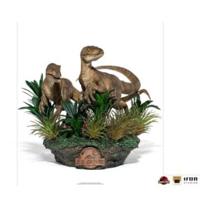 Just The Two Raptors 1/10 Deluxe Art Scale Statue - Jurassic Park - IRON STUDIOS